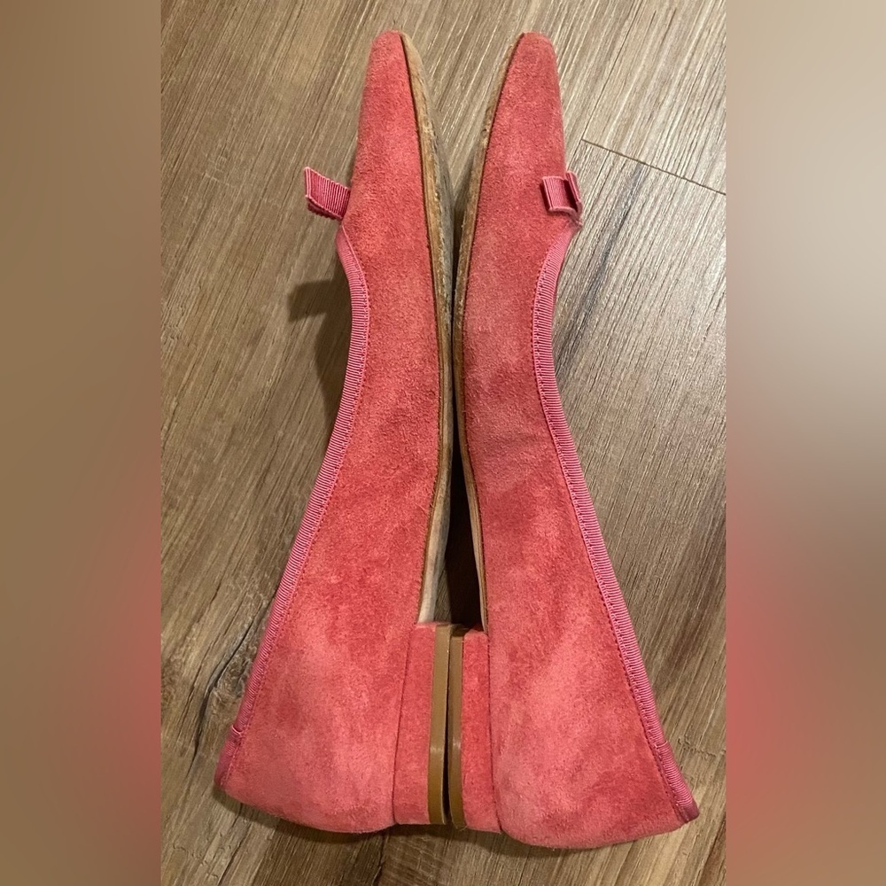 DÔEN Odette Suede Ballet Flat Dusty Pink Size EU 37/US 6.5 - Picture 12 of 13